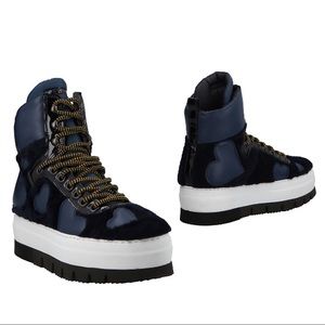 Philippe Model Genuine Shearing Platform Boots